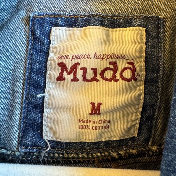 Mudd Denim Vest, Womens size M - Picture 3 of 5